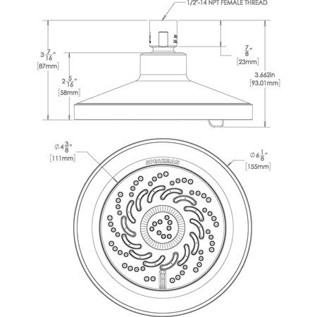 Multi Function Shower Head R437910