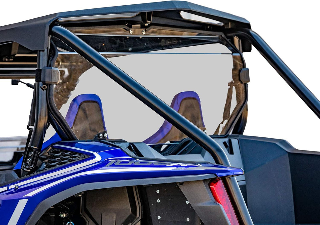Rear Windshield for Honda Talon 1000X / 1000R (2-seat model only), 1/4 Thick Dark Tint Polycarbonate Q331907