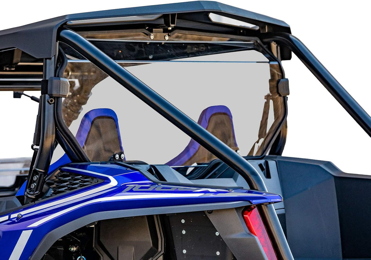 Rear Windshield for Honda Talon 1000X / 1000R (2-seat model only), 1/4 Thick Dark Tint Polycarbonate Q331907