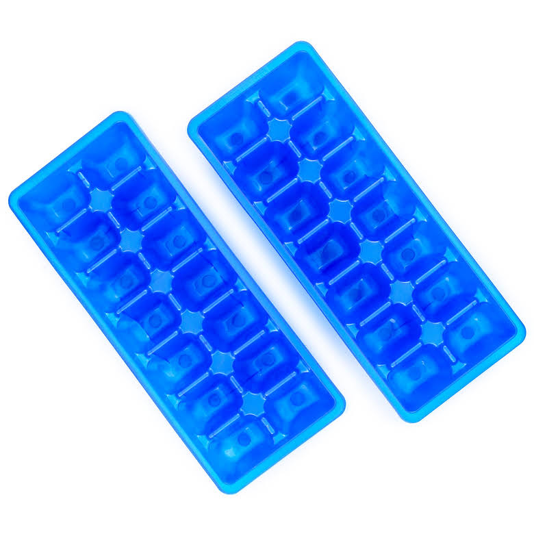 Blue Ice Cube Tray 2-Pack Case of 36 W820597
