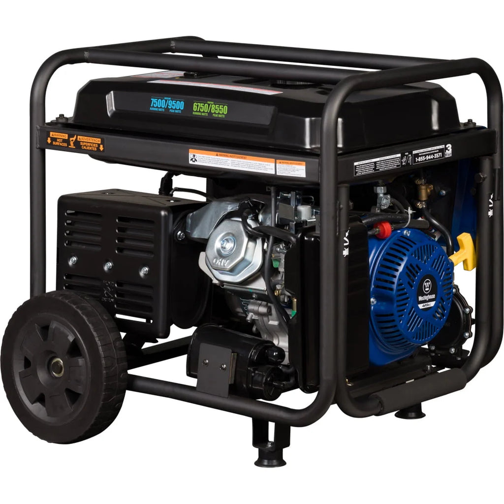 9500 Peak Watt Dual Fuel Portable Generator U2147