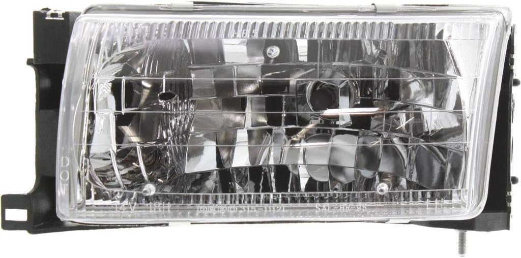 Headlight Assembly for Nissan Quest 1996 1998 Passenger Side Halogen K33472