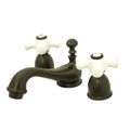Bronze Mini Widespread Bathroom Faucet K381