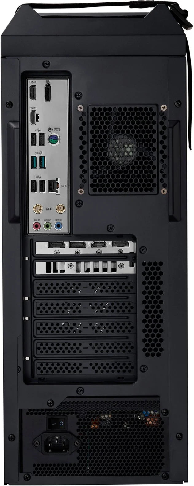 Gaming PC with Intel Core i9-14900K CPU, 128GB RAM, 2TB NVMe SSD + 16TB HDD, NVIDIA GeForce RTX 3090 24GB, Windows 11 Pro Y96529