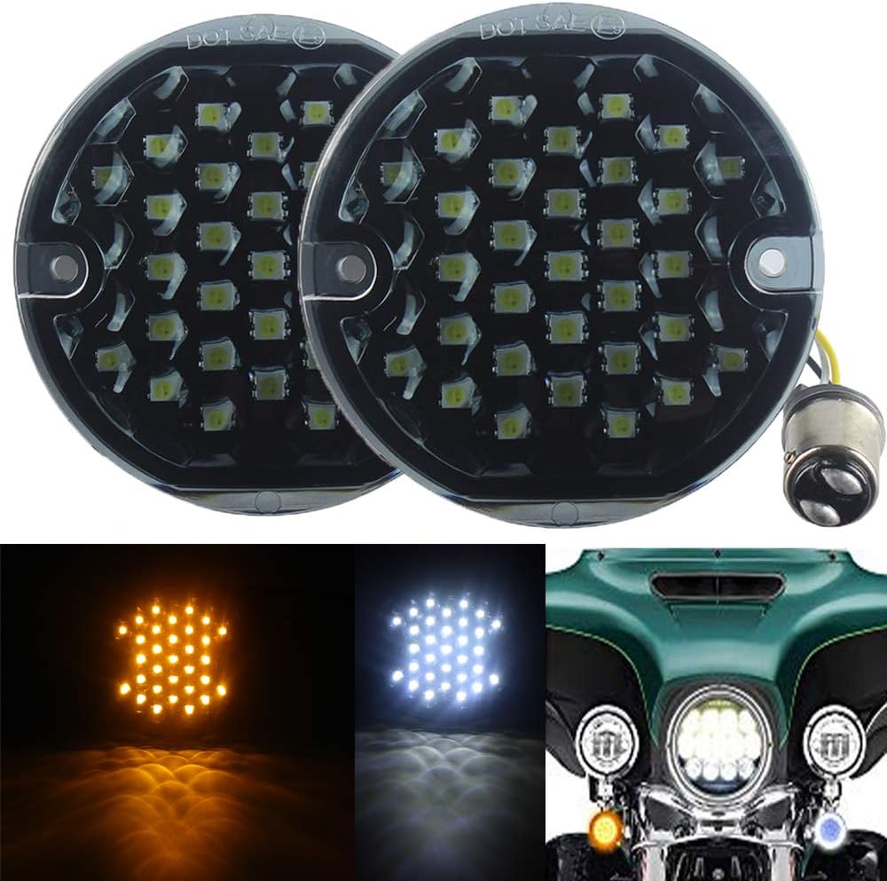 3 1/4" Amber LED Turn Signal Kit Pack of 2 G309