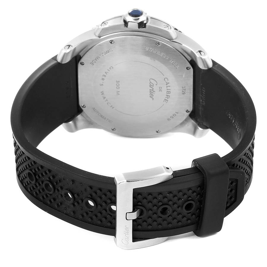 Black Rubber 42mm Dive Watch E581