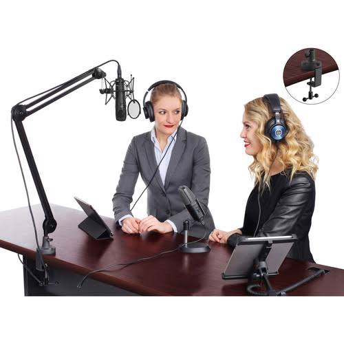Broadcast Arm with Integrated XLR Cable Z222