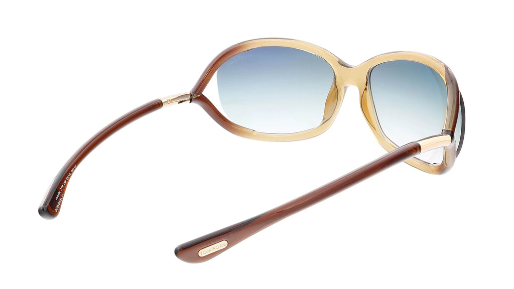 Light Brown Oversize Shield Sunglasses B6935
