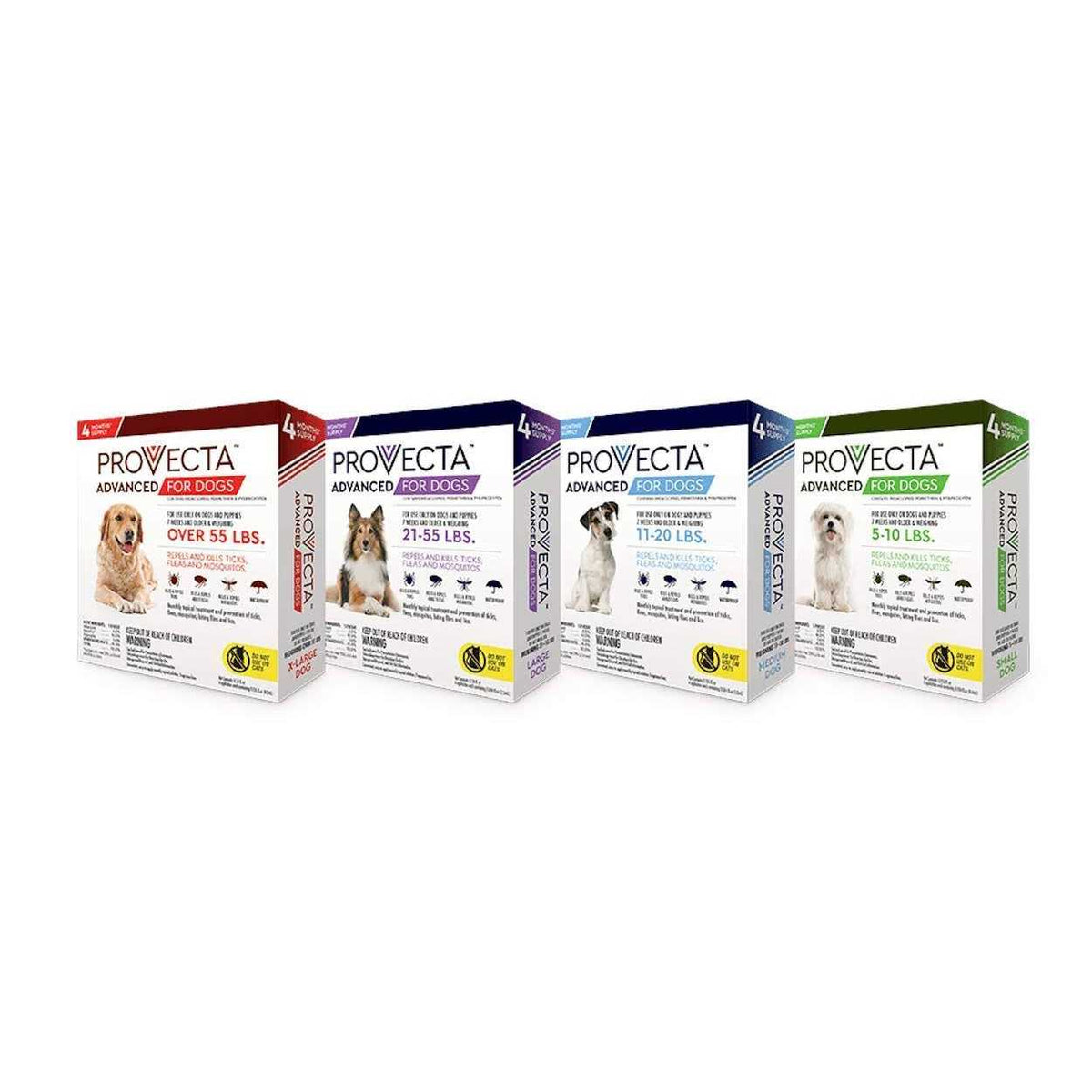 Advanced 4 Doses for Dogs F66028