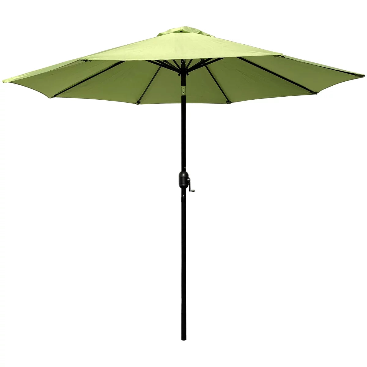 9ft Patio Umbrella with Crank and Tilt Red O50901