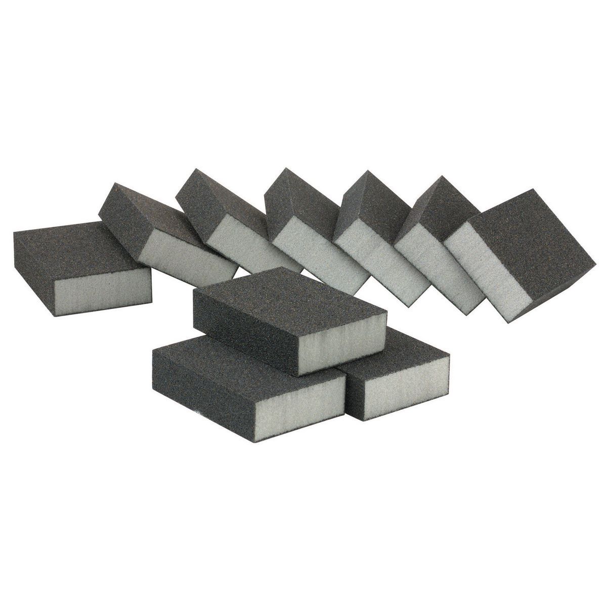 Aluminum Oxide Sanding Sponges Coarse 10 Pack Z937
