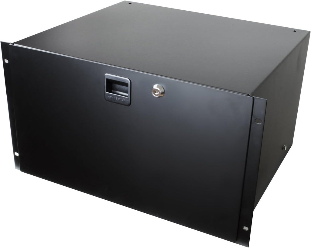 Lockable Steel Rack Drawer (6U) V74966