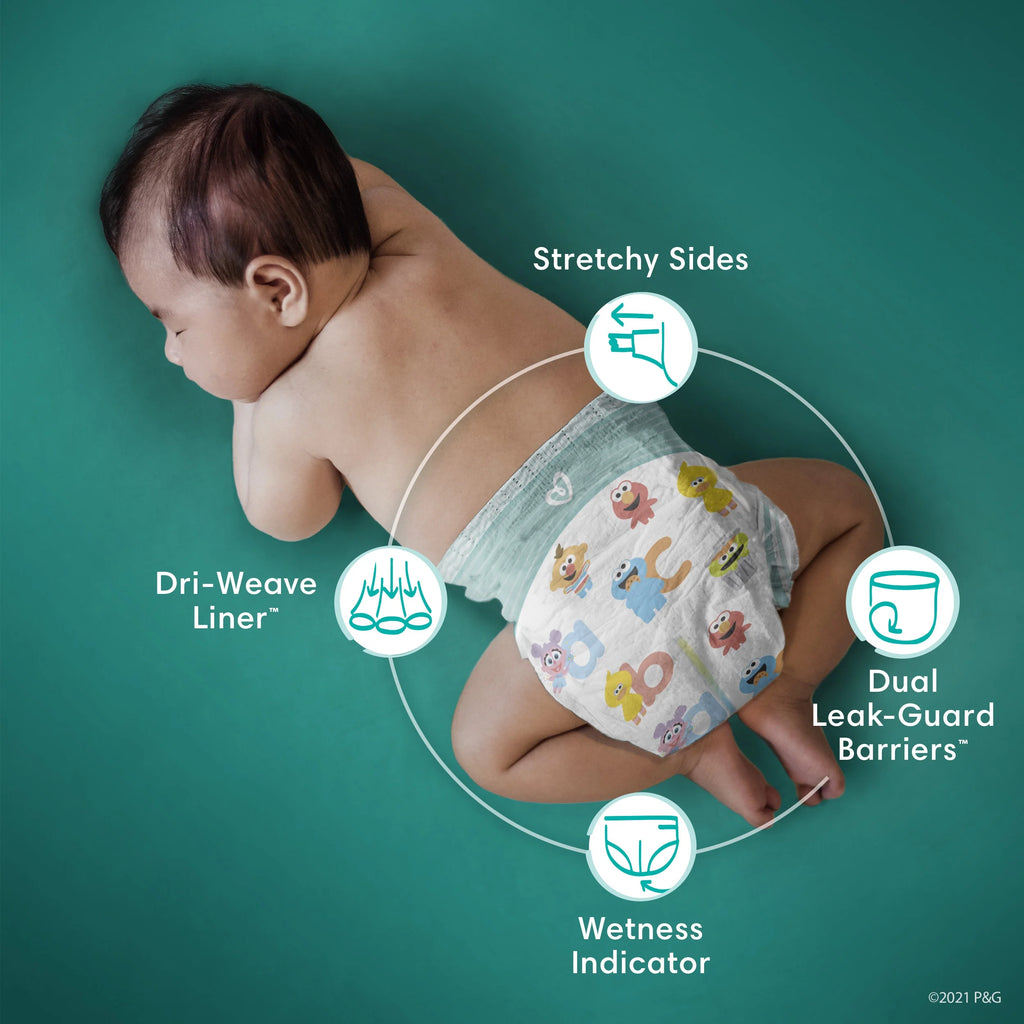 Baby Dry Diapers Size 6, 64 Count Z358