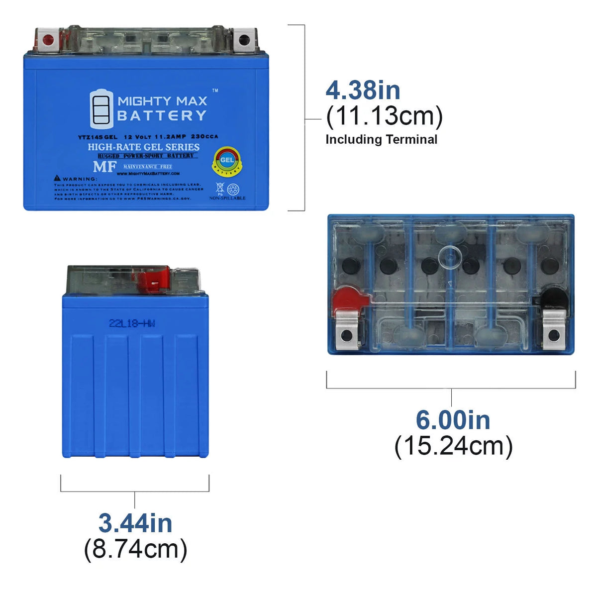 12V 11.2Ah GEL Battery C57857