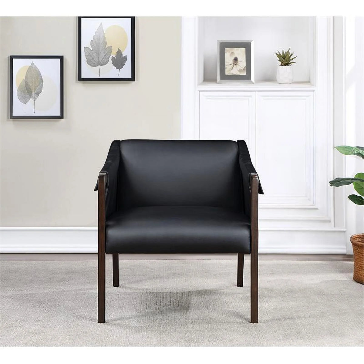 Black Accent Chair W52533