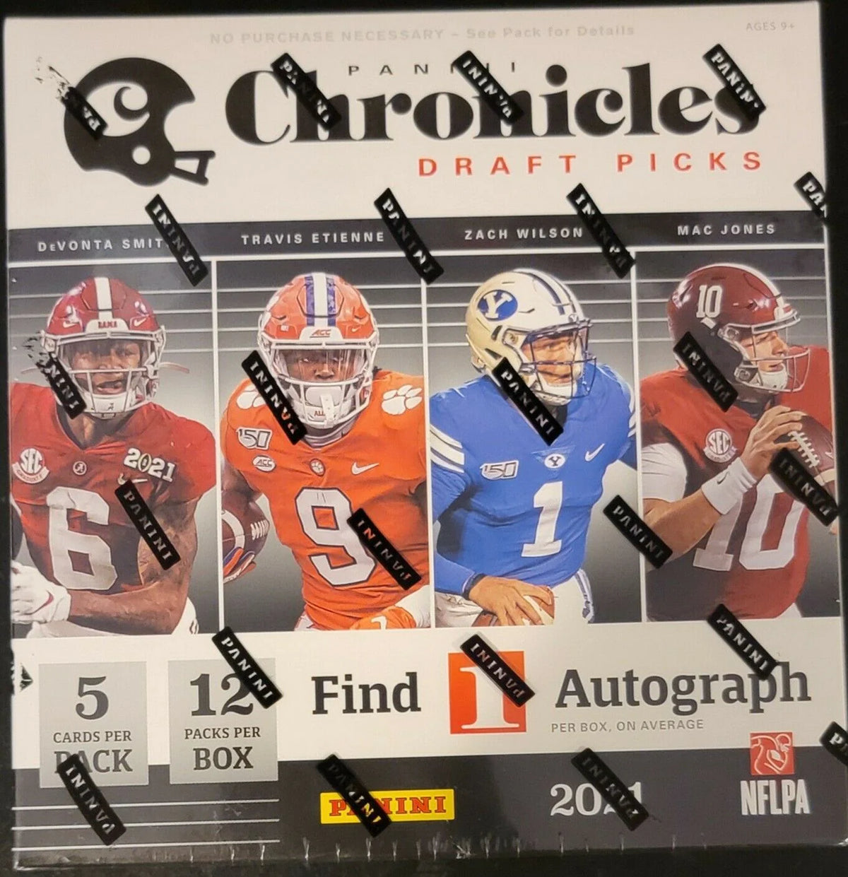 2021 Panini Chronicles Draft Picks Football Trading Card MEGA Box P48601