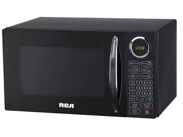 0.9 Cubic Feet Black Microwave Oven J76990