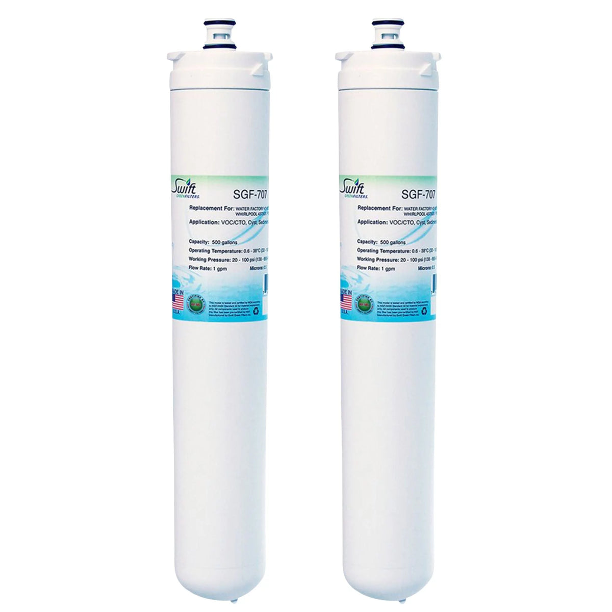 Compatible Commercial Water Filter Pack of 2 B674740