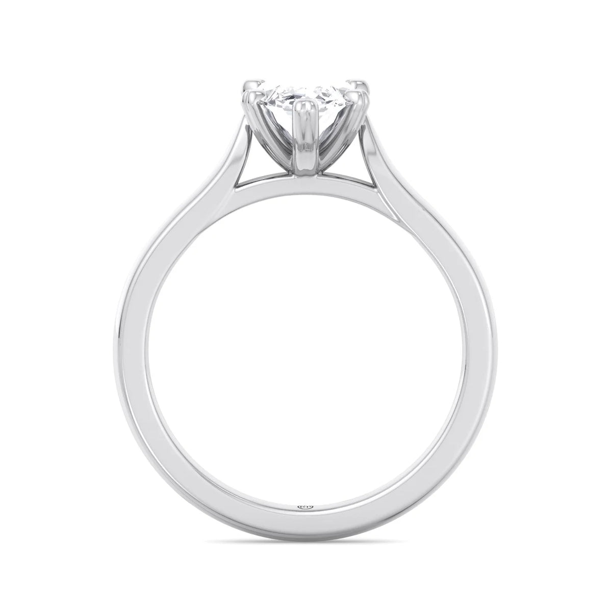 Moissanite Marquise Cut Solitaire Engagement Ring R5941