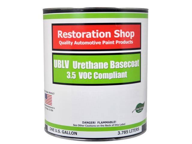 Frost Green Metallic 3.5 Low VOC Urethane Basecoat Automotive Car Paint, 1 Gallon A9824