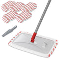Extra Large Microfiber Flat Mop with 5 Pad J274