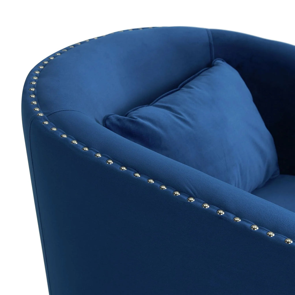 Navy Swivel Chair L8730