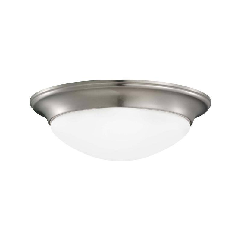 Bronze Three Light Flush Mount S27337