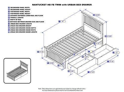 White Twin Bed with Matching Foot Board Y162378