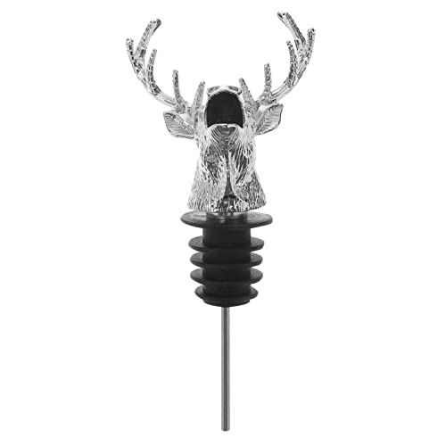 Deer Head Wine Pourer with Silicone Stopper S206
