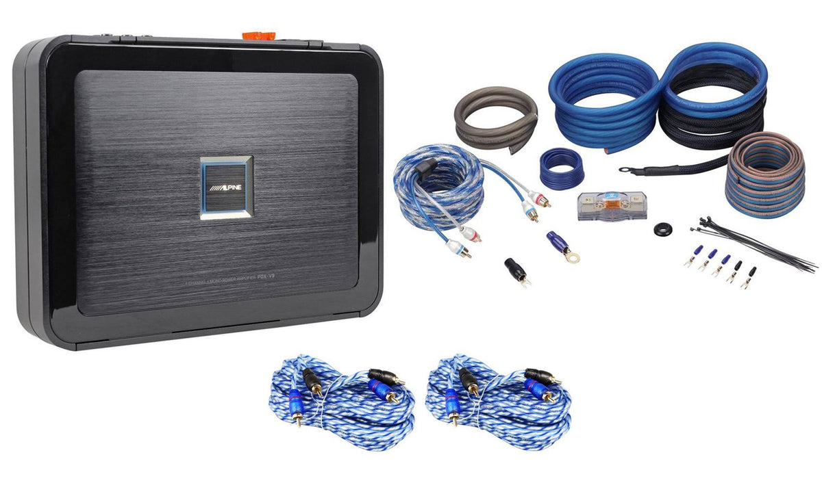 900 Watt RMS 5-Channel Car Audio Class D Amplifier F762178