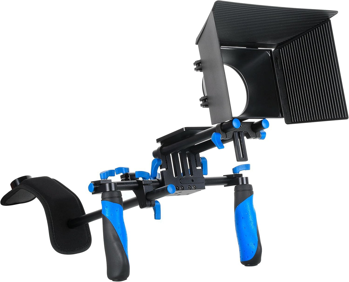 DSLR Rig Shoulder Mount with Follow Focus and Matte Box I6456