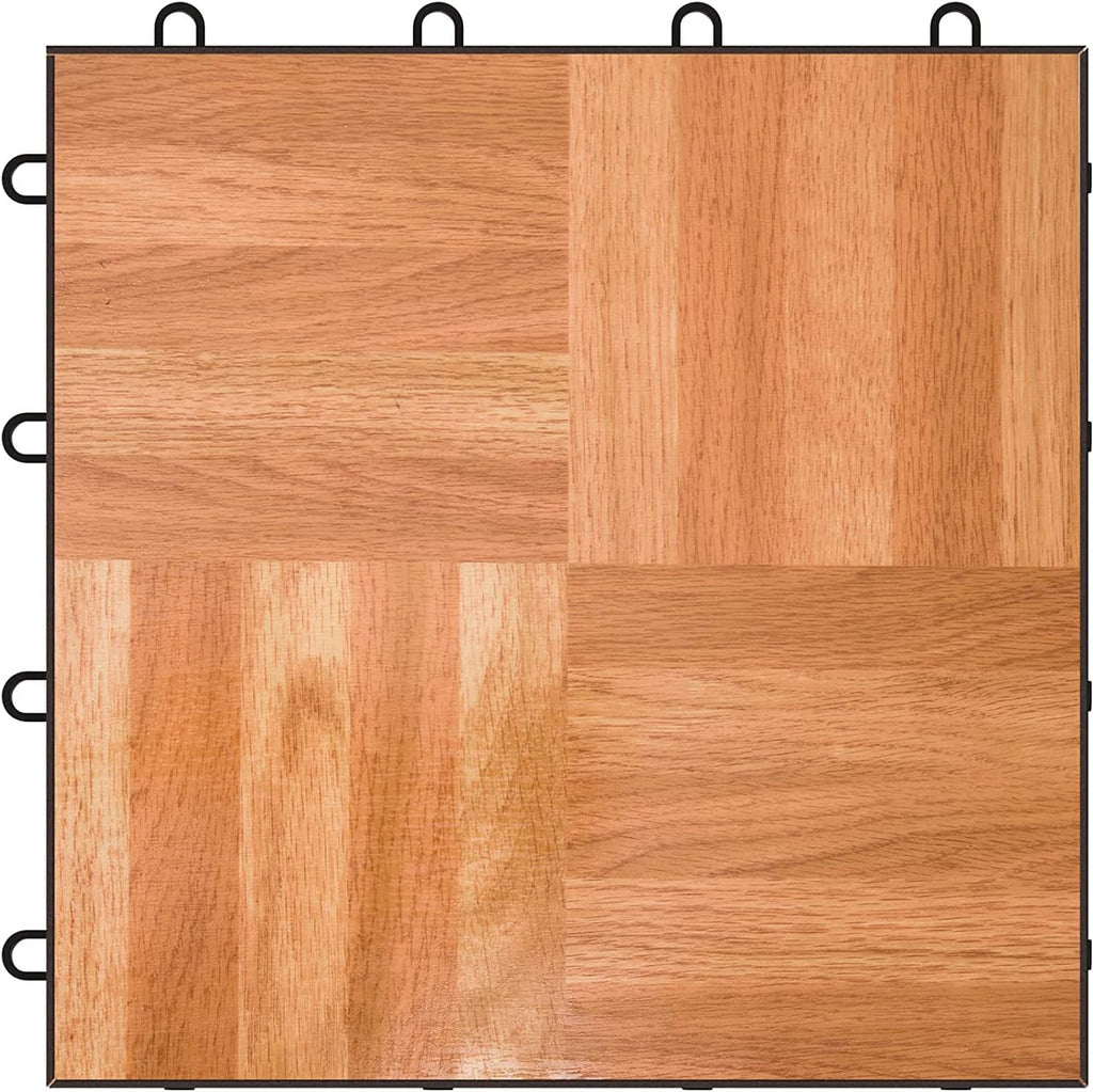 9 Piece Tap Dance Studio Floor Tile Kit with Edge Pieces T55659