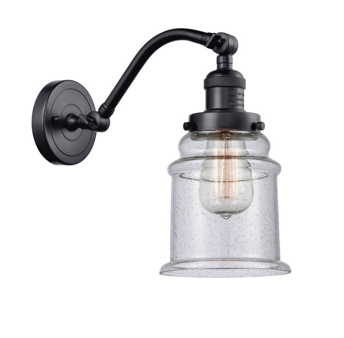 Matte Black 1 Light Sconce G42098