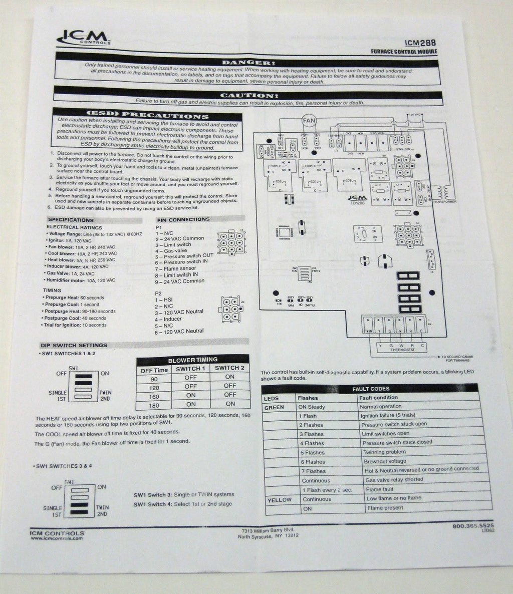 Furnace Control T58622