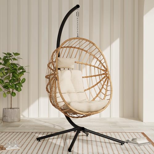 Hanging Egg Chair with Stand U3179
