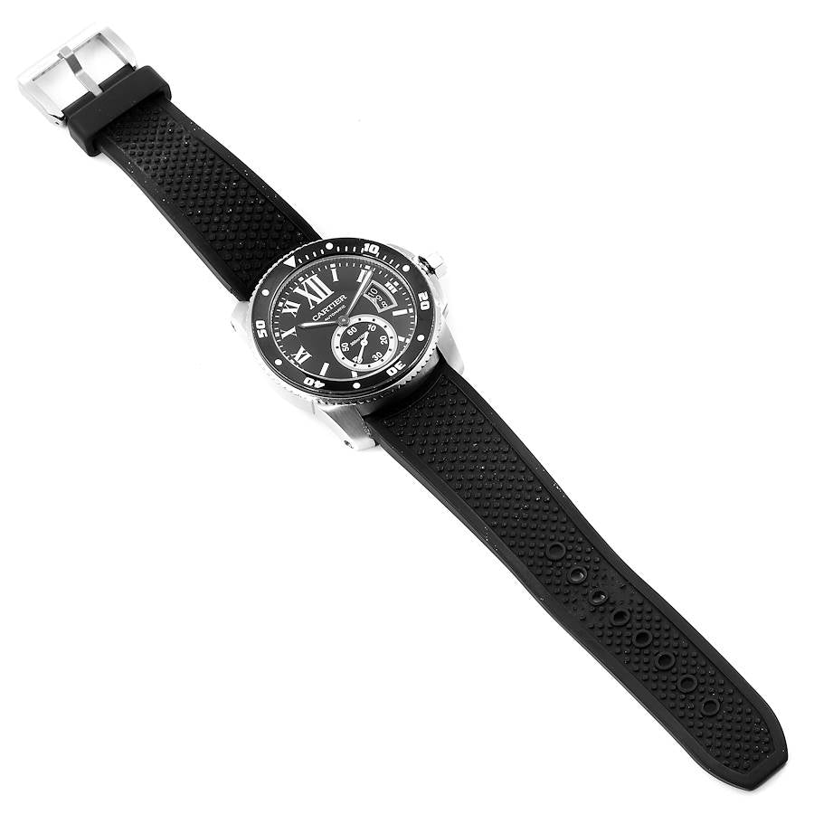 Black Rubber 42mm Dive Watch E581
