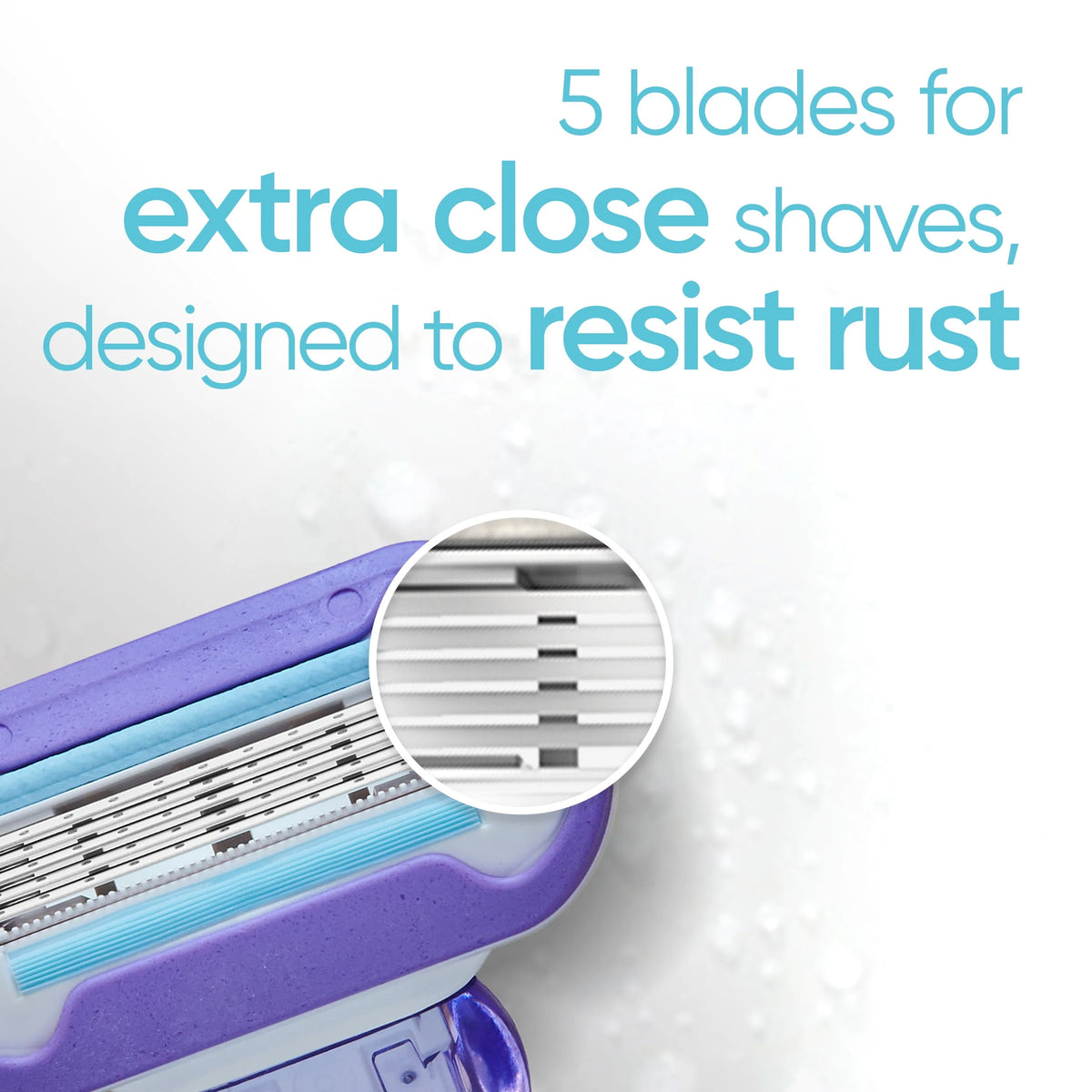 Women's Razor Handle with 2 Blade Refills Y638