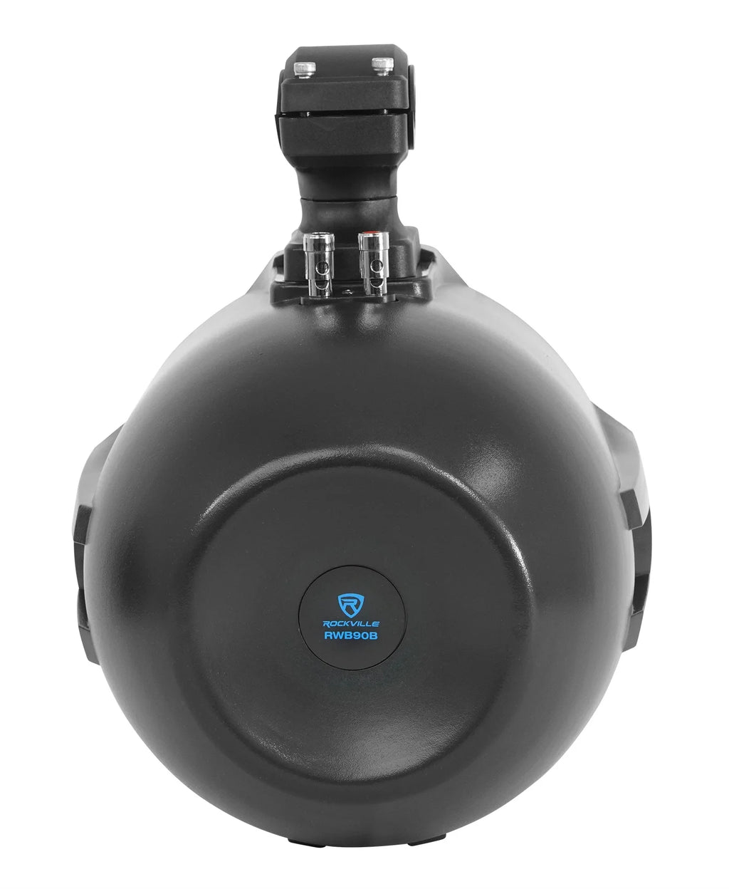8" Black 600w Marine Wakeboard Tower Speakers with Amplifier Kit S6386