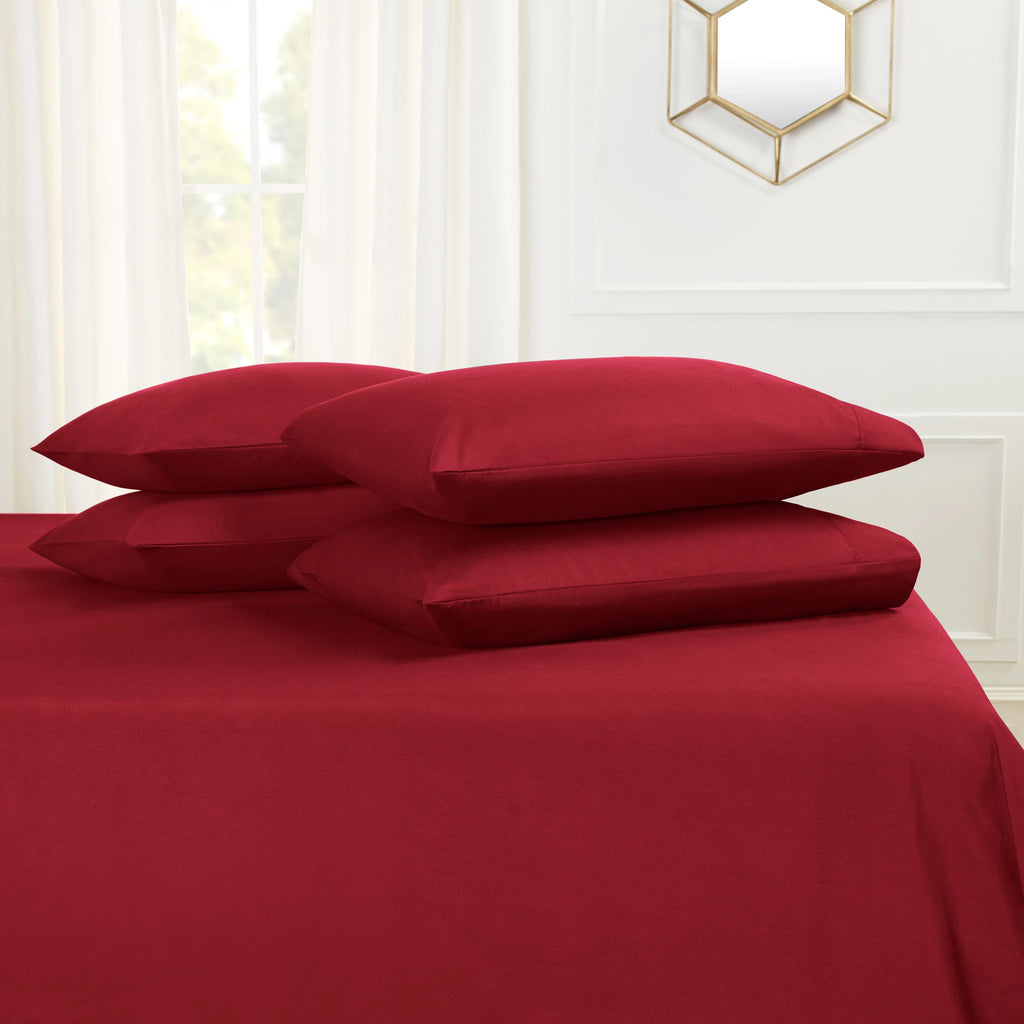 King 6pc Microfiber Extra Deep Pocket Sheet Set D111752