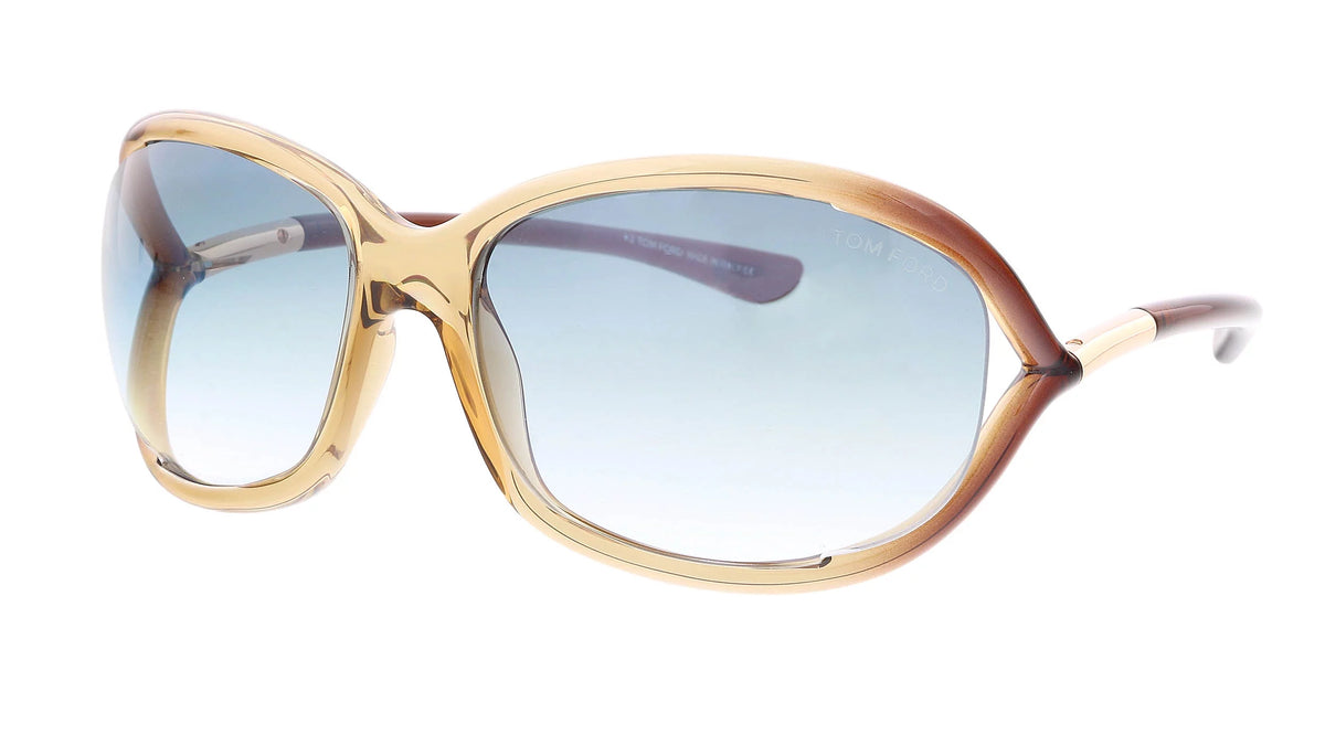 Light Brown Oversize Shield Sunglasses B6935