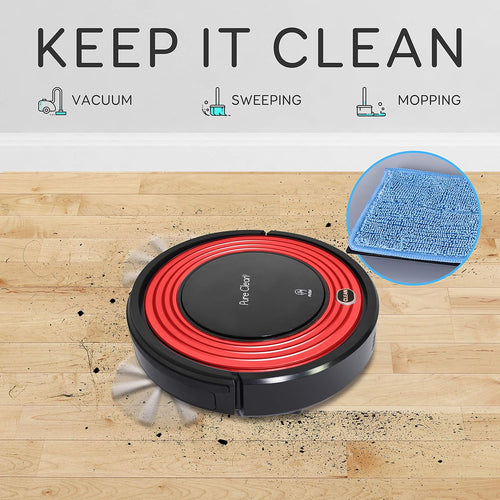 1500pa Suction Robot Vacuum Cleaner with Charging Dock W17429