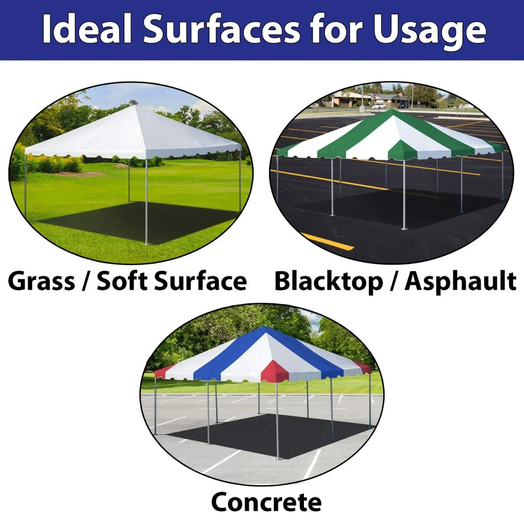 White 20 ft x 40 ft Party Tent F565565