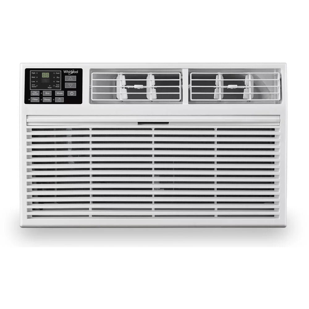 8000 BTU 115-Volt Wall Air Conditioner with Remote, White R36756