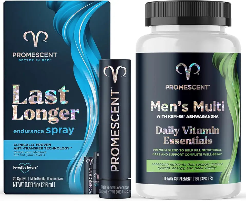 Delay Spray and Multivitamin Supplements E675