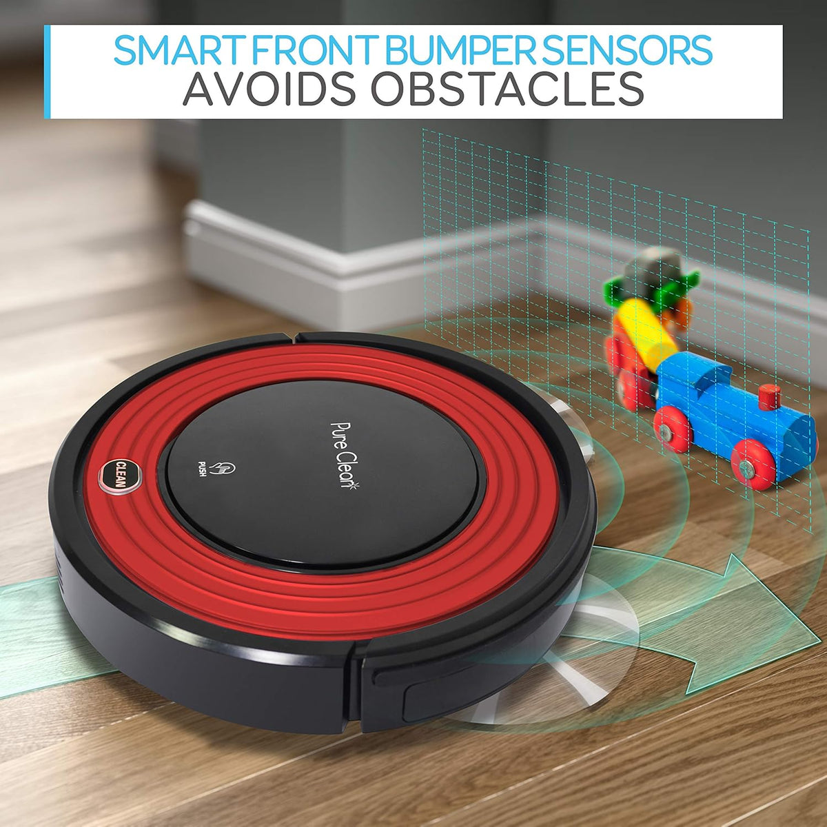 1500pa Suction Robot Vacuum Cleaner with Charging Dock W17429