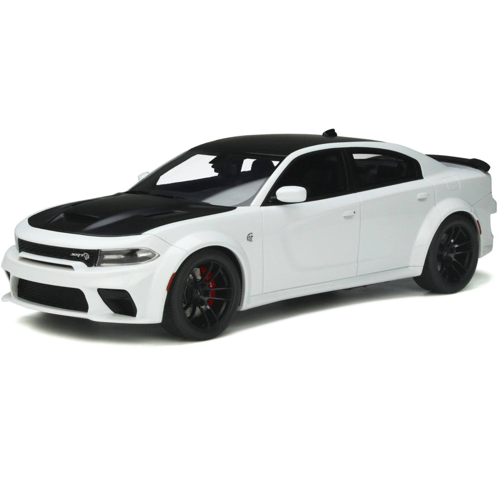 White 1/18 Dodge Charger SRT J44354