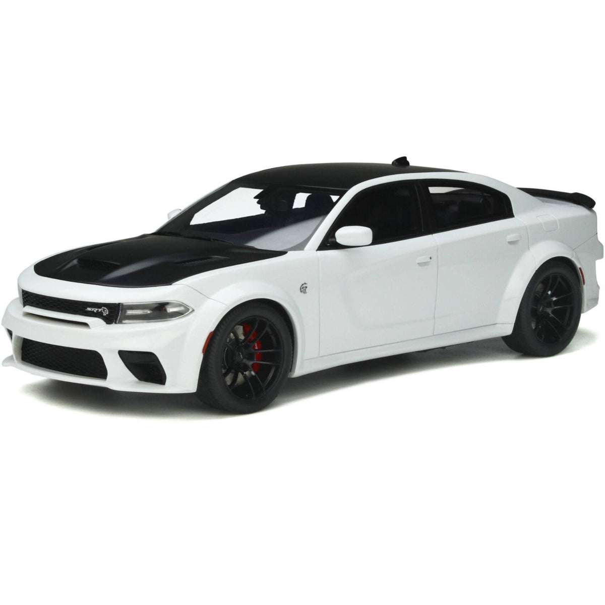 White 1/18 Dodge Charger SRT J44354